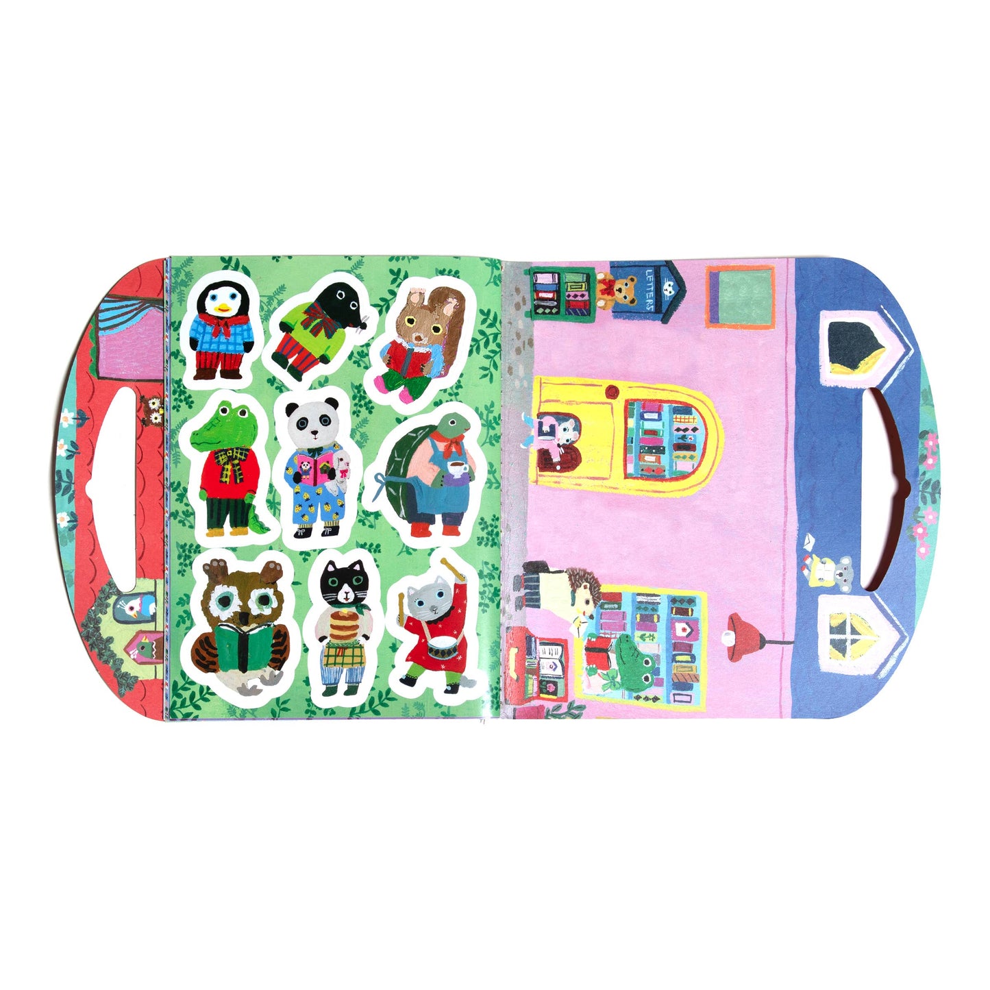 Cat's Apartment Stickers · Yumi Kitagishi