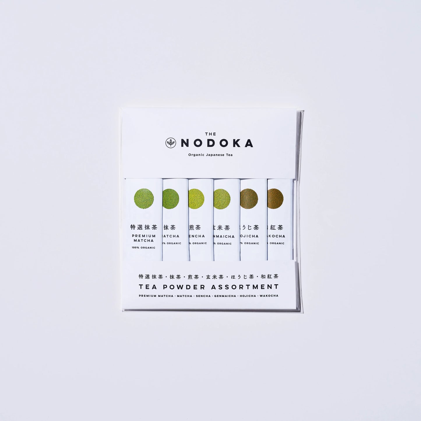 Organic Japanese Tea Sticks Set · The NODOKA