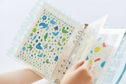 Pink OTONA Sticker Collection Binder · King Jim