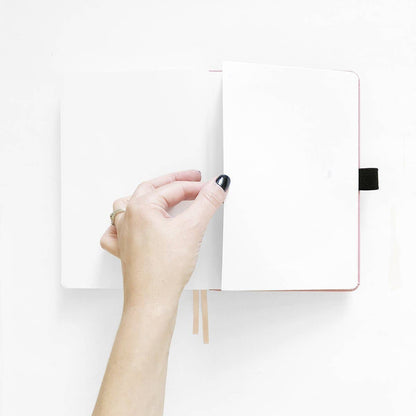 Vintage Library in Lilac Dot Grid Notebook · Archer & Olive