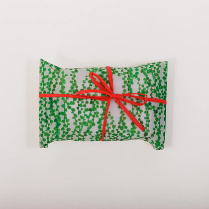 Green Necklace Tracing Paper Wrapping Paper · Regaro Papiro