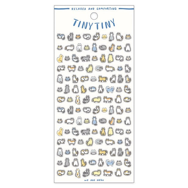 Cat Tiny Tiny Sticker Sheet · Mind Wave