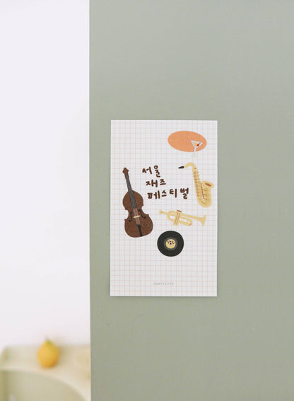 Jazz Café (1189) Sticker Sheet · Suatelier Design