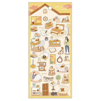 Reading Time My Home Series Sticker Sheet · Mind Wave
