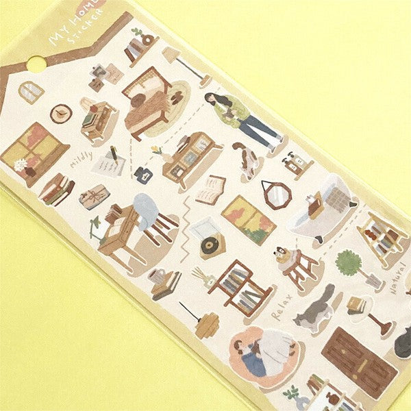 Reading Time My Home Series Sticker Sheet · Mind Wave