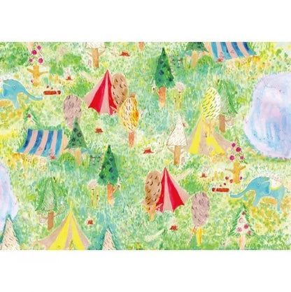 Daytime Grassland Circus Letter Set · Paper Message