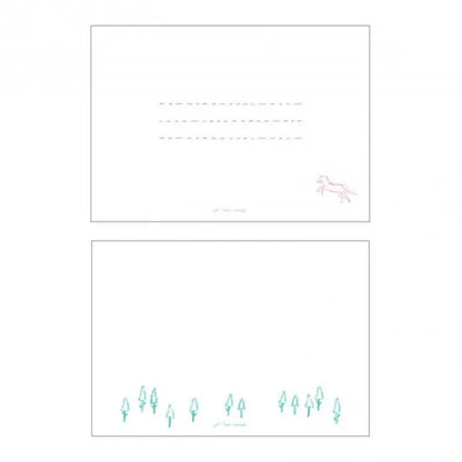 Winter Triangle Letter Set · Paper Message