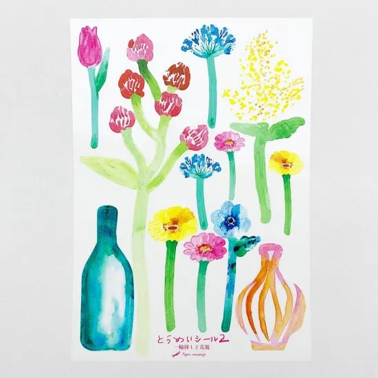 Clear Stickers Sheets · Paper Message