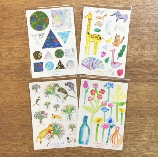 Clear Stickers Sheets · Paper Message