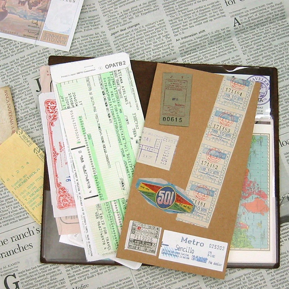 TRAVELER'S Notebook 004 Pocket Stickers