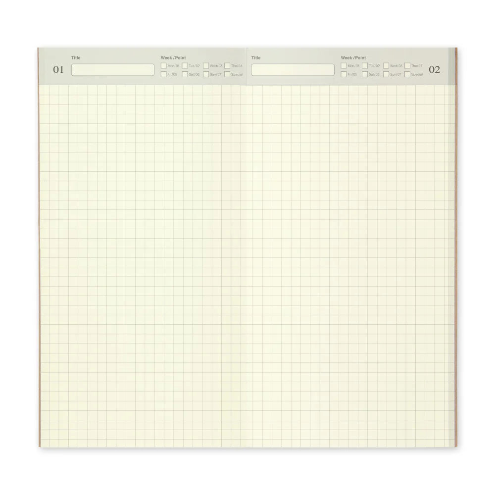 TRAVELER'S Notebook 005 Free Diary