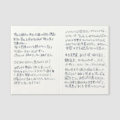 TRAVELER'S Notebook 005 Lightweight Paper Notebook《Passport Size》