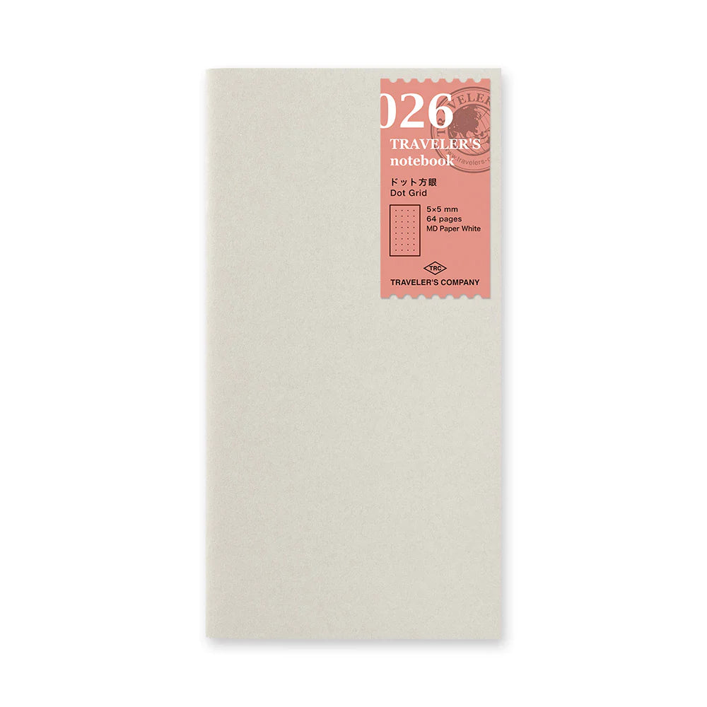 TRAVELER'S Notebook 026 Dot Grid Notebook