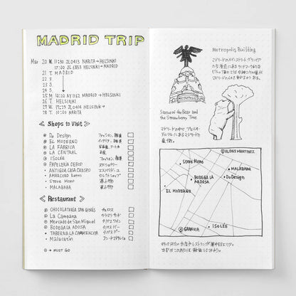 TRAVELER'S Notebook 026 Dot Grid Notebook