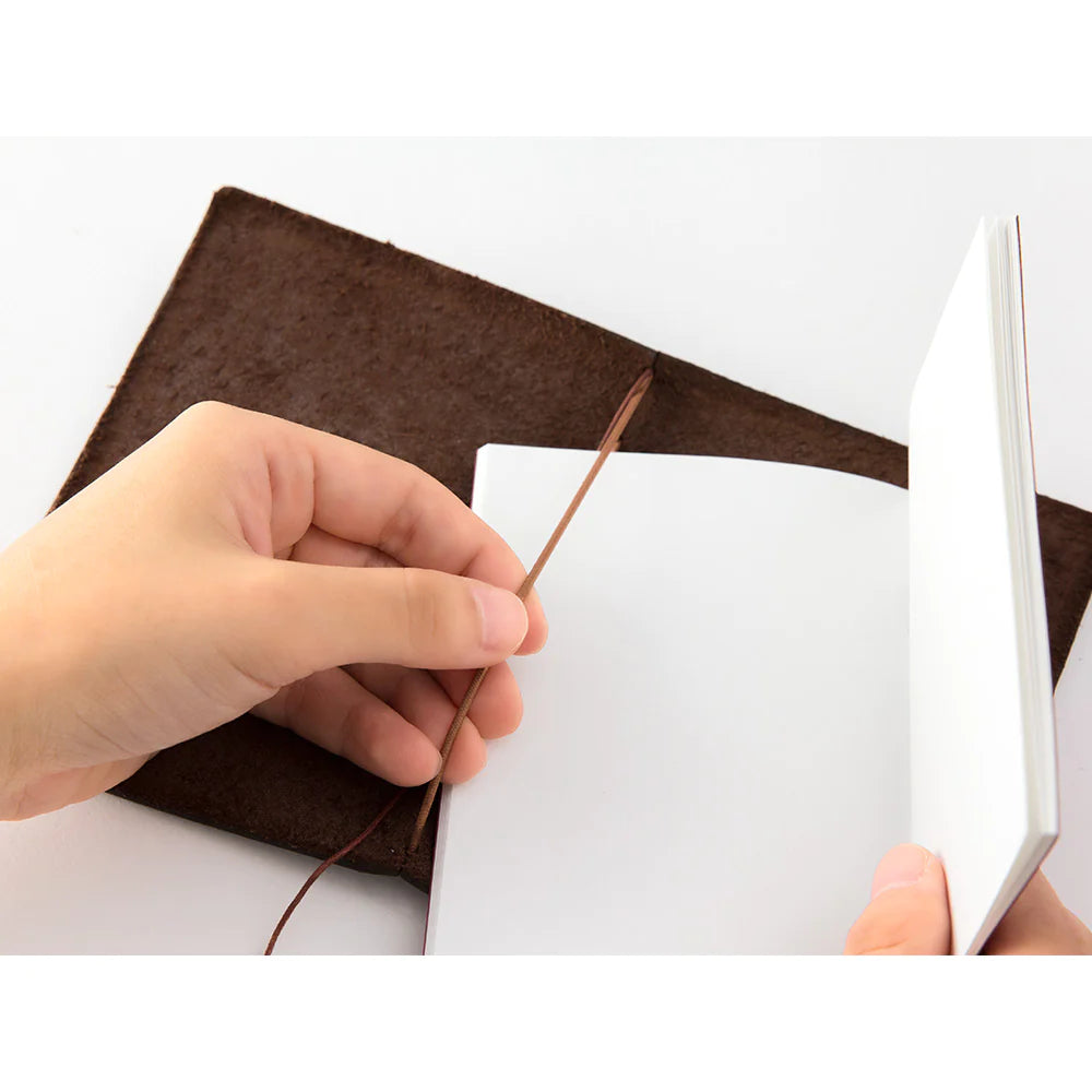 TRAVELER'S Notebook Brown《Passport Size》