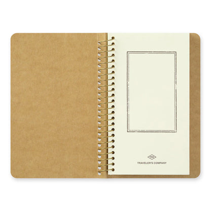 TRC A6 Slim Paper Pocket Spring Ring Notebook