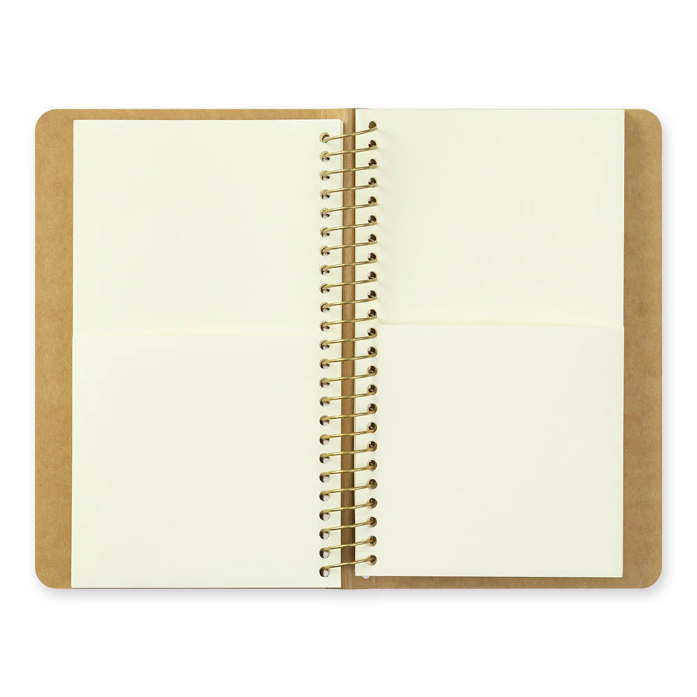 TRC A6 Slim Paper Pocket Spring Ring Notebook