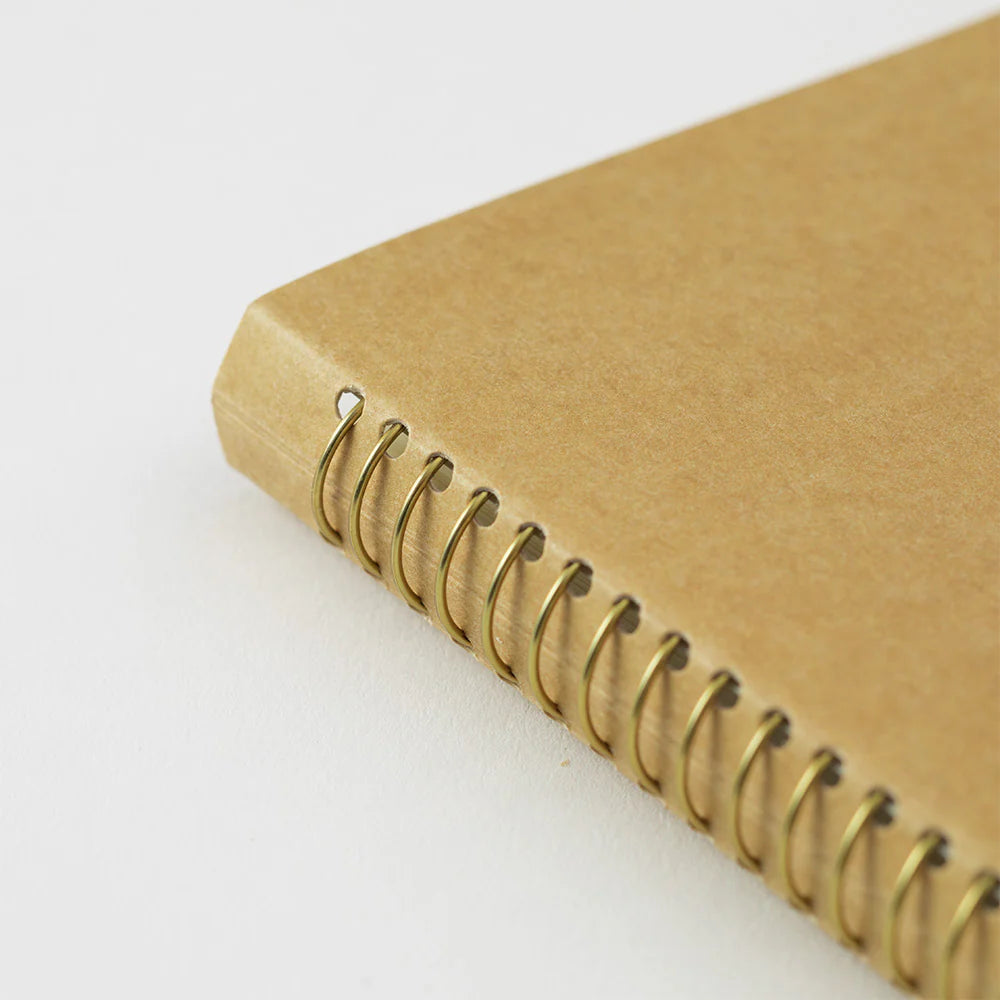 TRC A6 Slim Paper Pocket Spring Ring Notebook