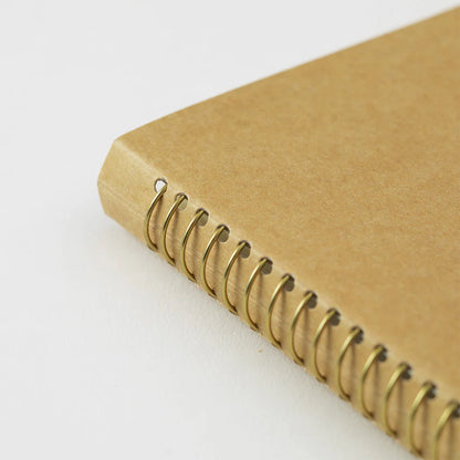 TRC A6 Slim Paper Pocket Spring Ring Notebook