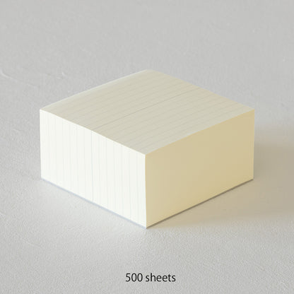 MD Block Lined Memo Pad