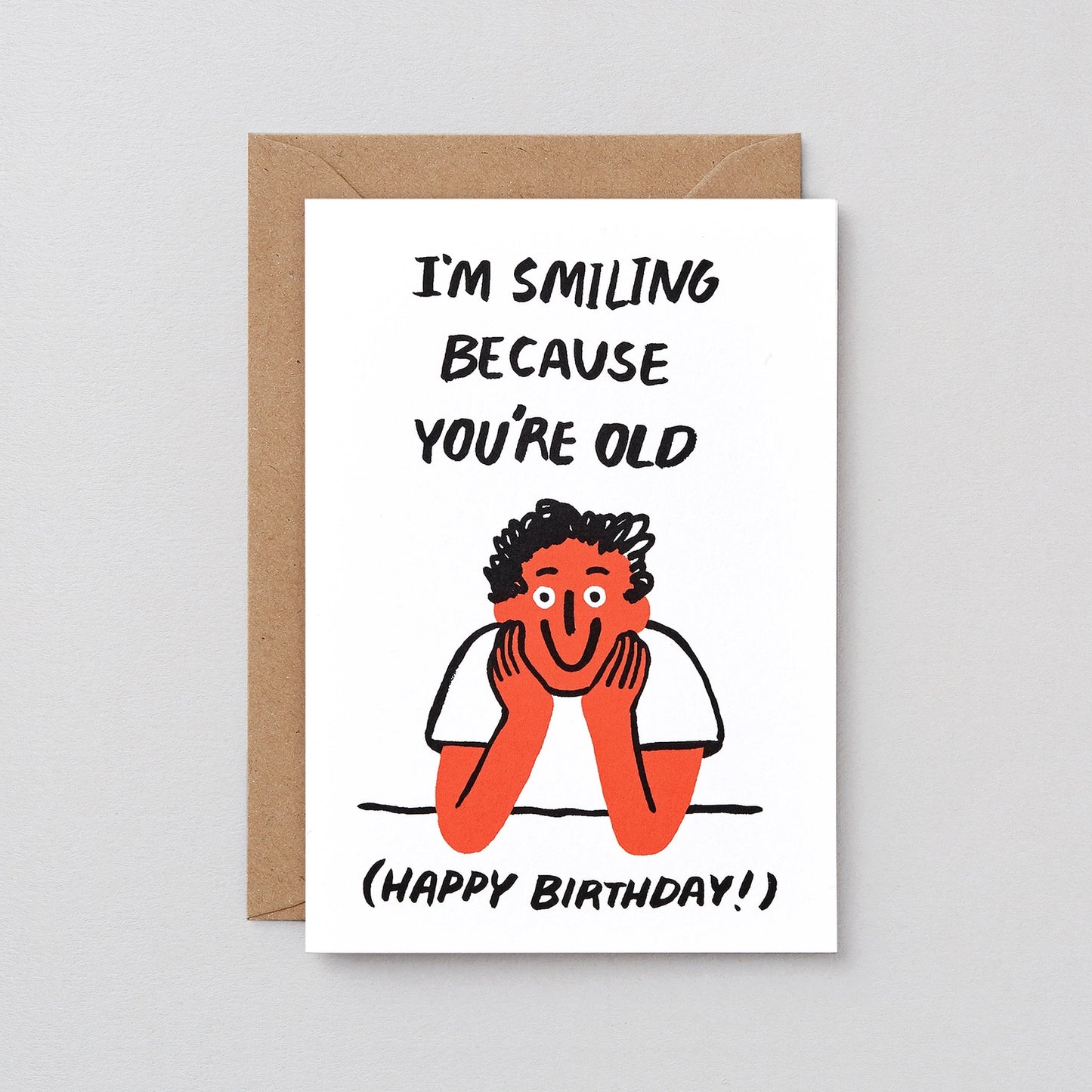 You're Old Card · Wrap