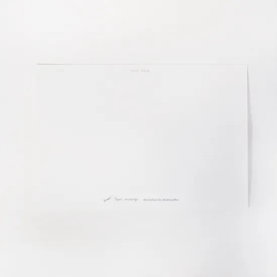 Cat and Field Postcard · Paper Message