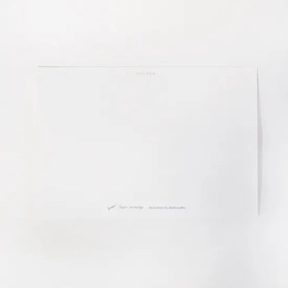 Cat and Field Postcard · Paper Message