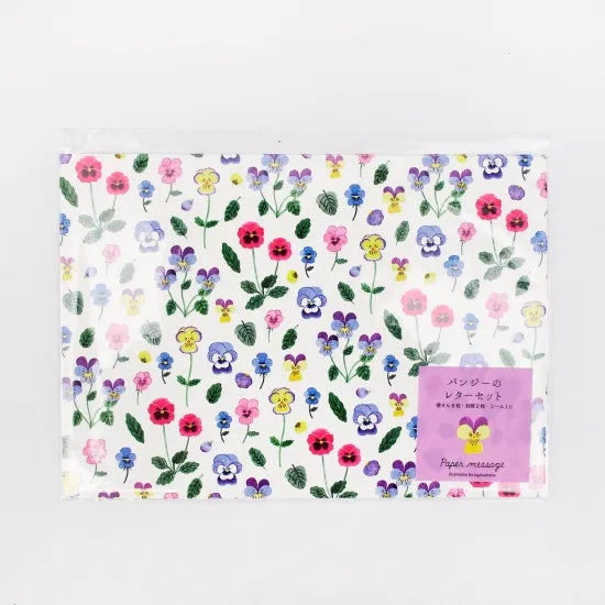 Pansies Letter Set · Paper Message
