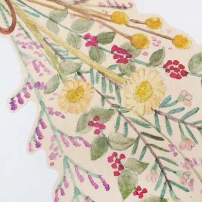 Large Bouquet Hanging Card · Paper Message