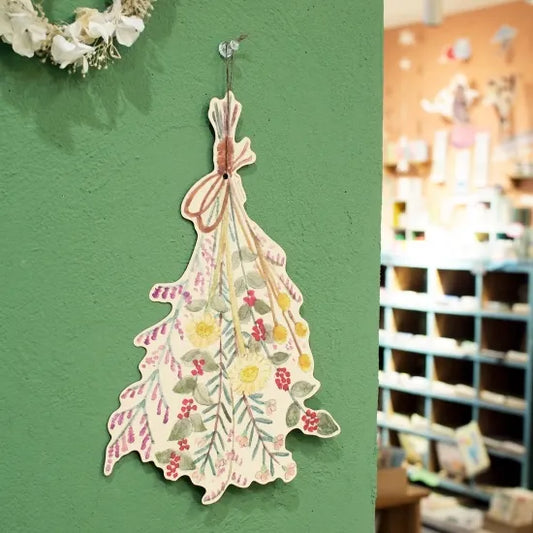 Large Bouquet Hanging Card · Paper Message