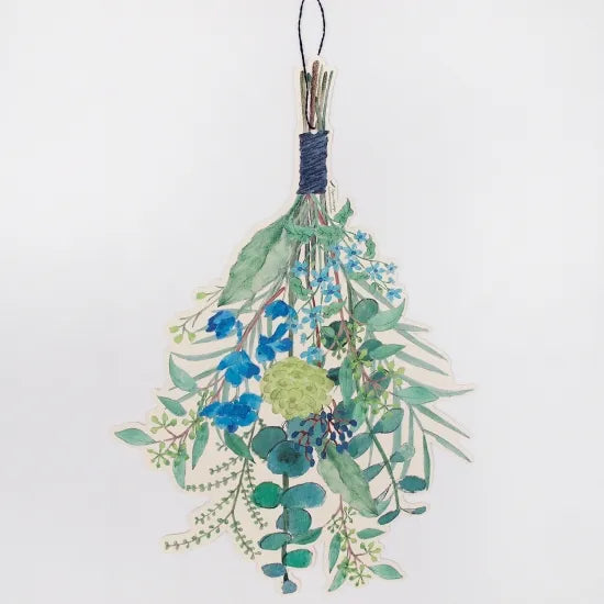 Large Bouquet Hanging Card · Paper Message