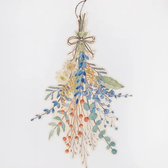 Large Bouquet Hanging Card · Paper Message