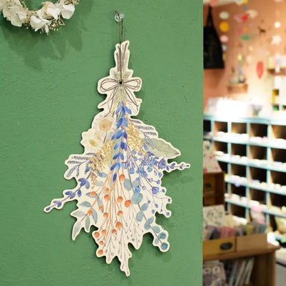 Large Bouquet Hanging Card · Paper Message