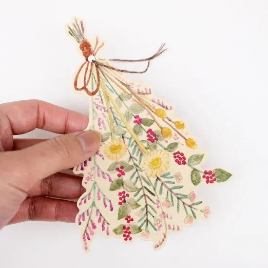 Small Bouquet Hanging Card · Paper Message