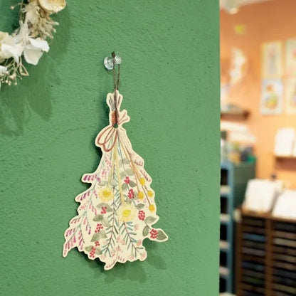 Small Bouquet Hanging Card · Paper Message