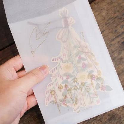 Small Bouquet Hanging Card · Paper Message