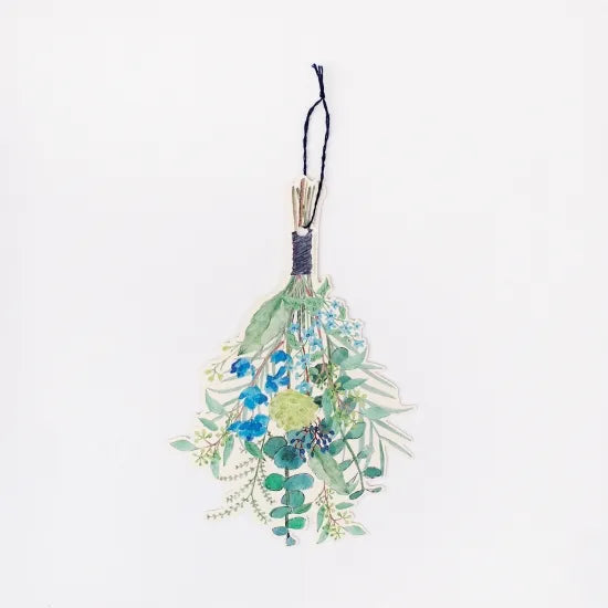Small Bouquet Hanging Card · Paper Message
