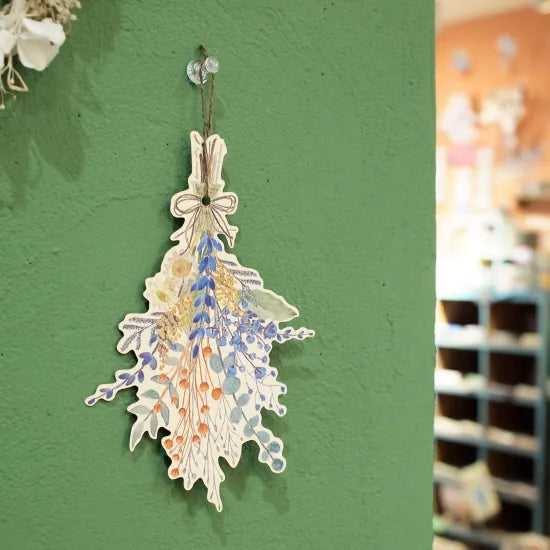 Small Bouquet Hanging Card · Paper Message