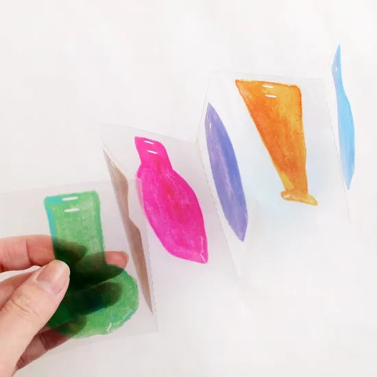 Single Flower Vases Card Set · Paper Message