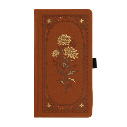 Chrysanthemum A5 Slim Dot Grid Notebook · Archer & Olive