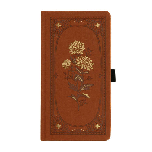 Chrysanthemum A5 Slim Dot Grid Notebook · Archer & Olive