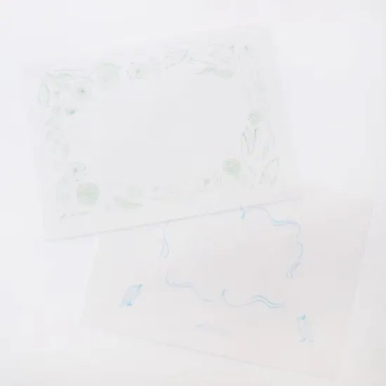 Vase Shelf Letter Set · Paper Message