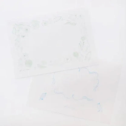 Vase Shelf Letter Set · Paper Message