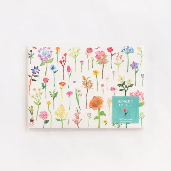 Flower Encyclopedia Memo Pad · Paper Message