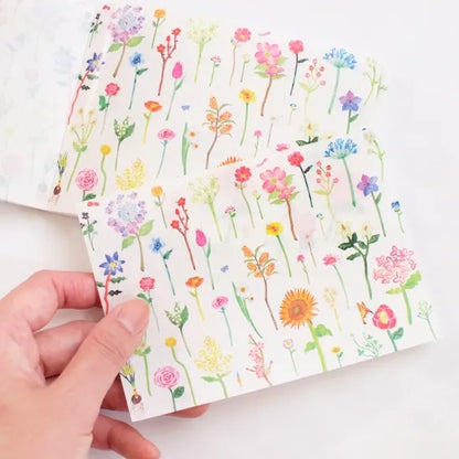 Flower Encyclopedia Memo Pad · Paper Message