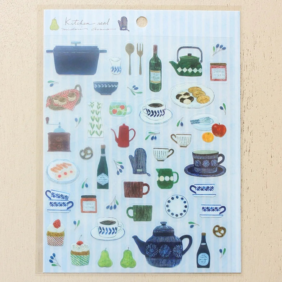 Kitchen Midori Asano Stickers · Cozyca