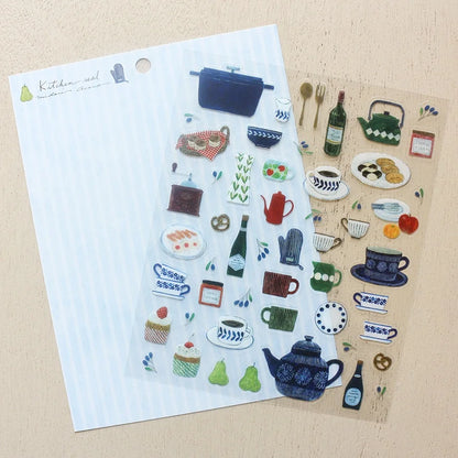 Kitchen Midori Asano Stickers · Cozyca