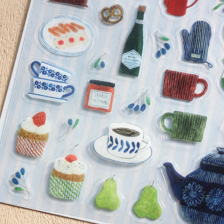 Kitchen Midori Asano Stickers · Cozyca