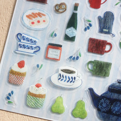 Kitchen Midori Asano Stickers · Cozyca
