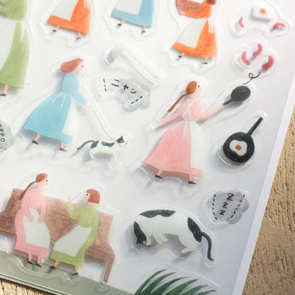 An Ordinary Day Necktie Stickers · Cozyca